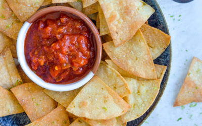 Baked Lime Tortilla Chips