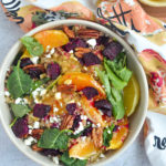 roasted beet & orange quinoa salad