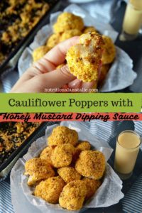 pinterest photo of caulfilower poppers
