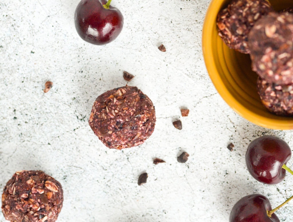 cherry energy balls
