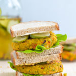 chickpea veggie burger