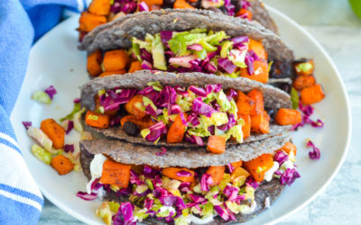 Chili Honey Lime Butternut Squash Tacos
