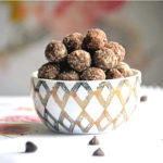 Chocolate Almond Energy Bites are the perfect pre-workout sweet snack
