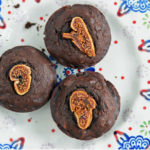 Recipe for Mini Chocolate Olive Oil Fig Cake