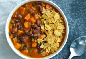 vegan pumpkin chili