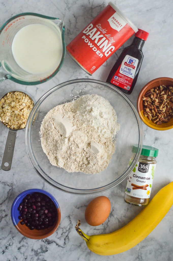 blueberry pancake ingredients