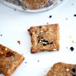 Homemade Whole Wheat Everything Crackers