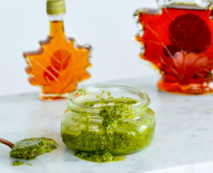Recipe for maple pesto