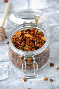 Pumpkin Granola Recipe. Vegan & Gluten-free