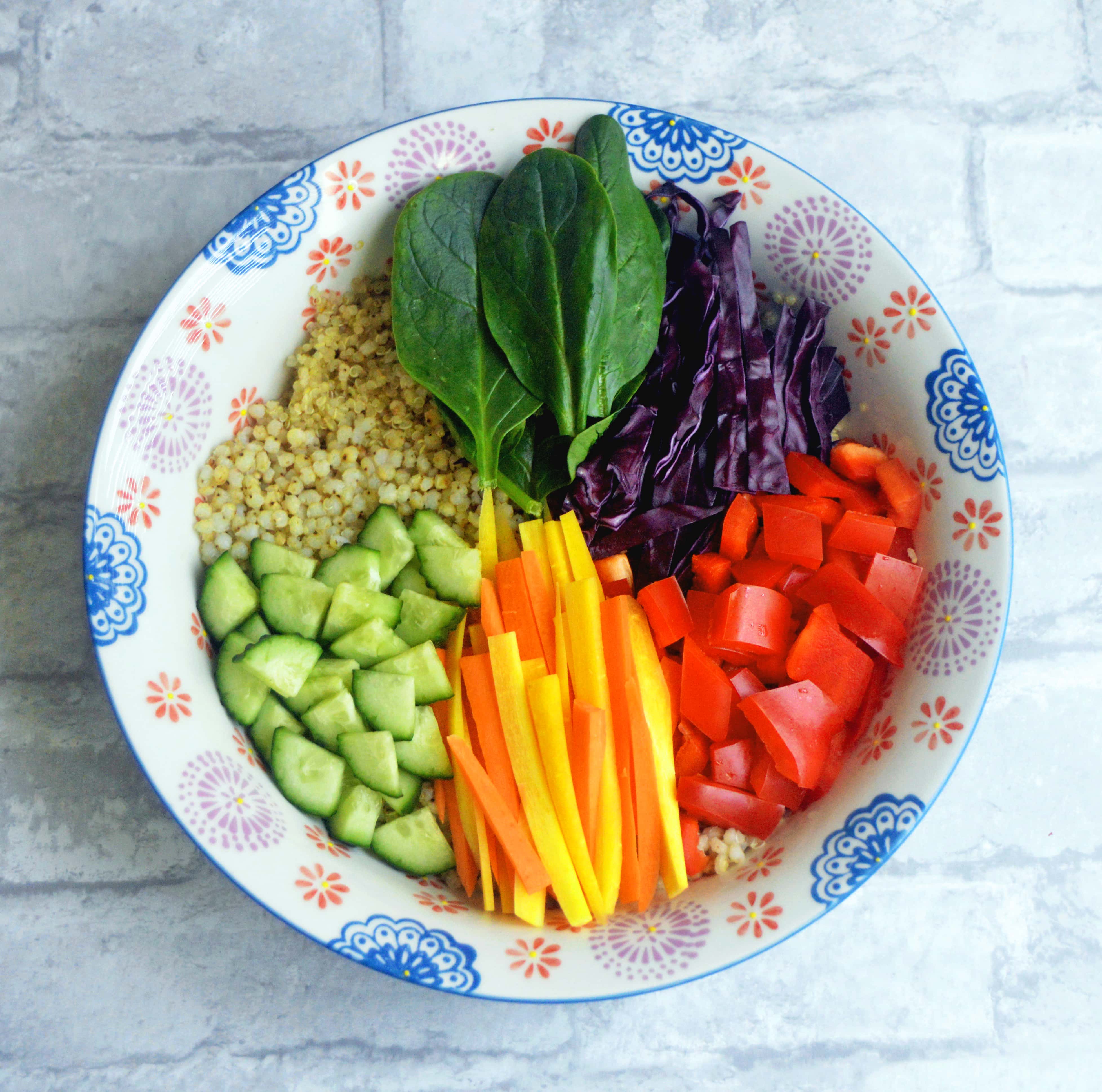 Rainbow Grain Bowl
