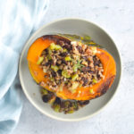 Vegan Stuffed Acorn Squash