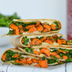 Sweet Potato Quesadilla Recipe- Easy 4-ingredient Vegetarian Dinner