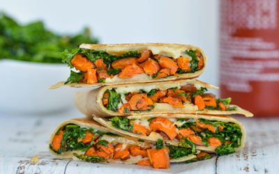 Sweet Potato & Kale Quesadilla
