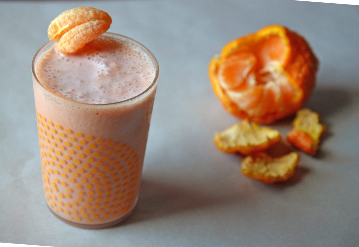Tangerine Strawberry Creamsicle Smoothie
