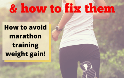 How To Avoid Marathon Training Weight Gain